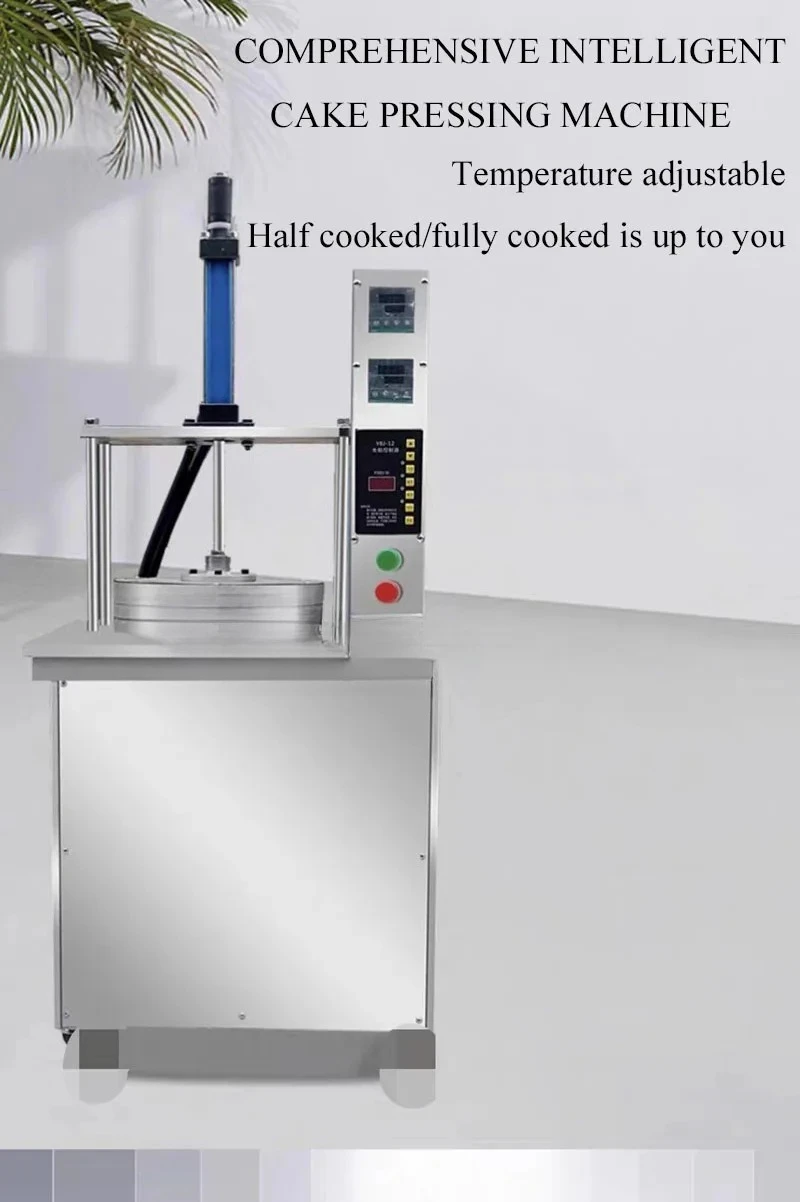 

Chapati Roti Flat Pancake Tortilla Making Machine Roasted Duck Bread Baking Maker Pneumatic Dough Press Machine