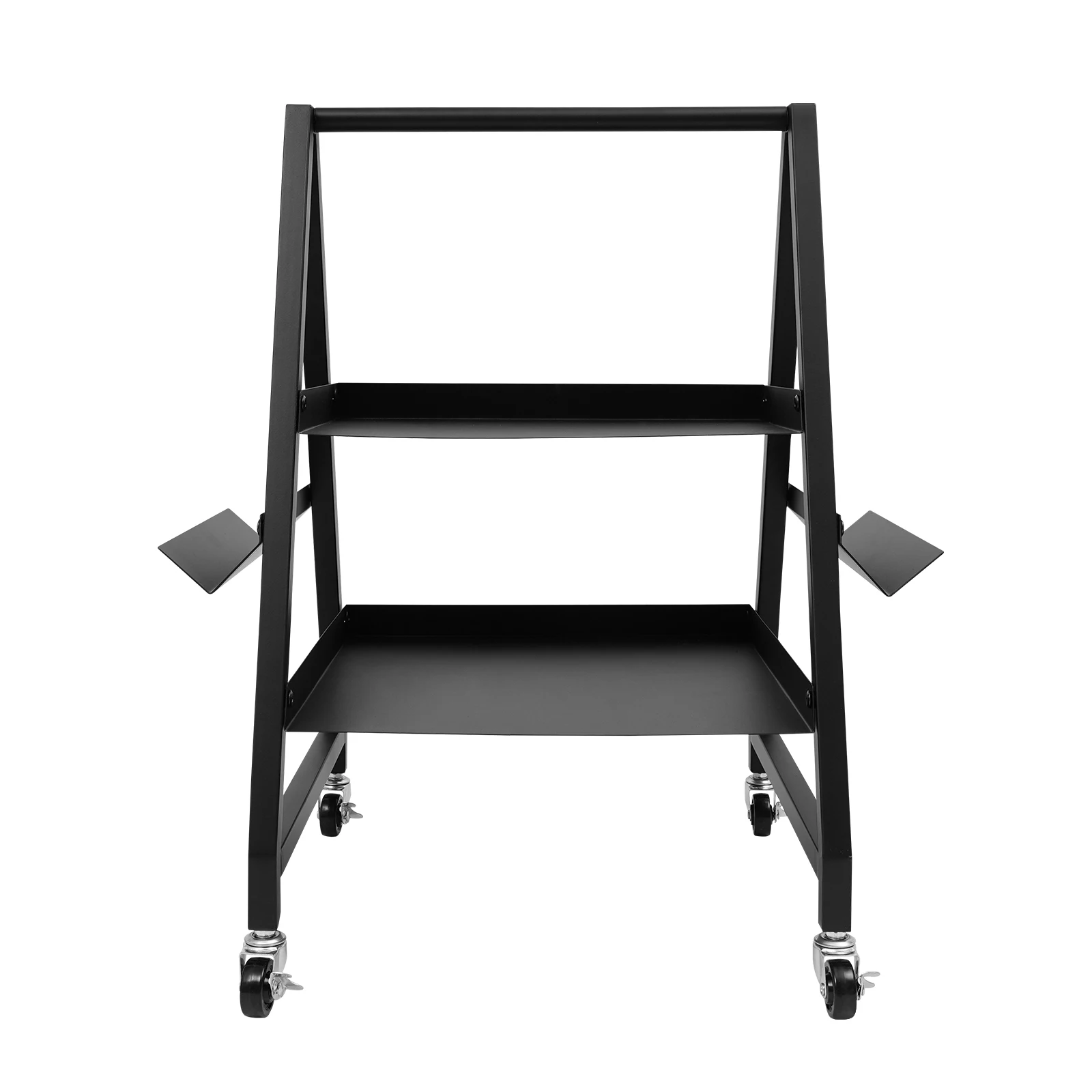 صندوق أدوات لعربة حديد الخيل بطبقتين مع عجلات، عربة أدوات Farrier شديدة التحمل، عربة أدوات مفيدة #5