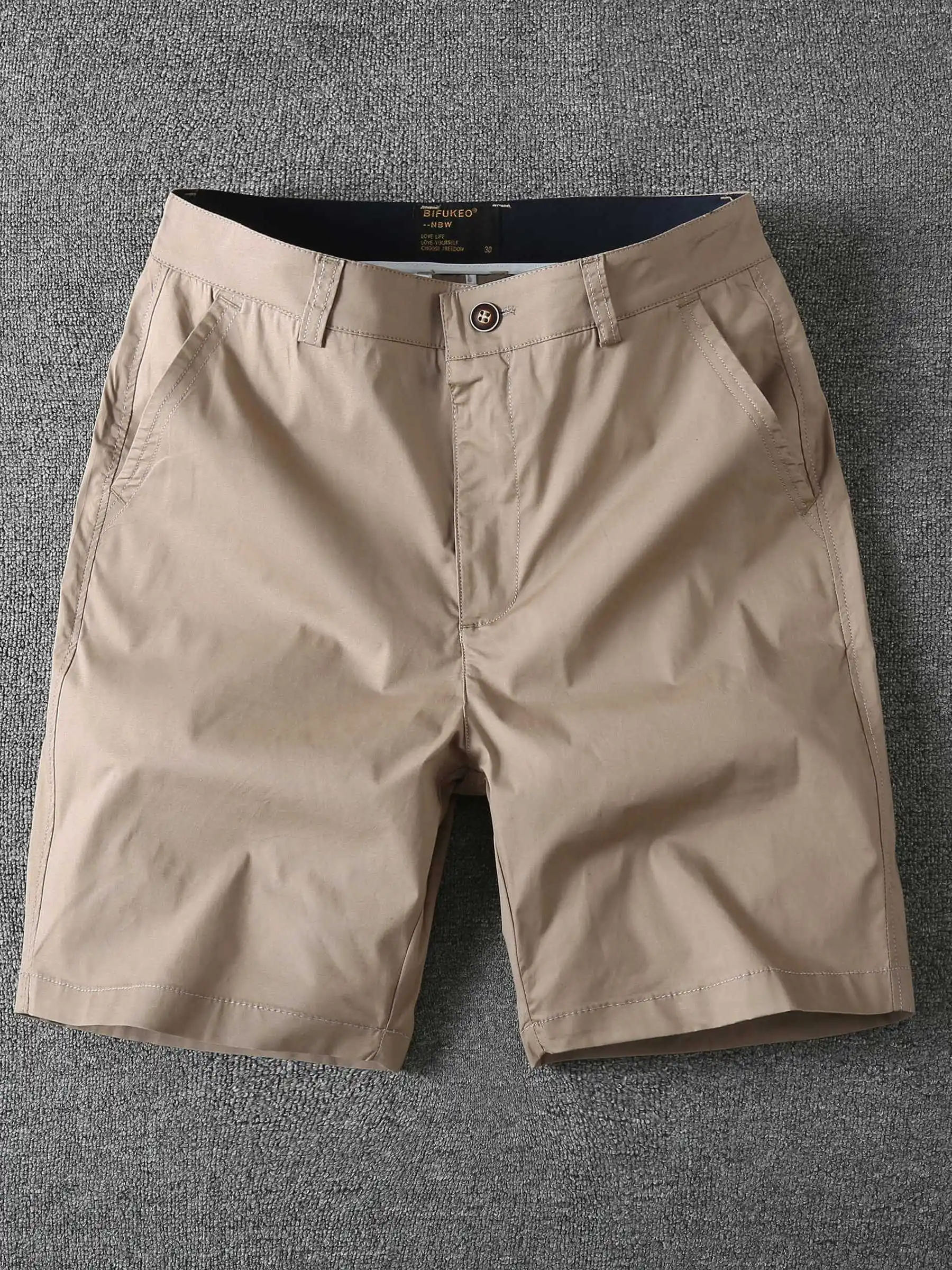 

Men's Summer Lightweight Breathable Cotton Casual orts Straight Leg Qui Dry Sports Pants Faionable All-Match Slim Fit