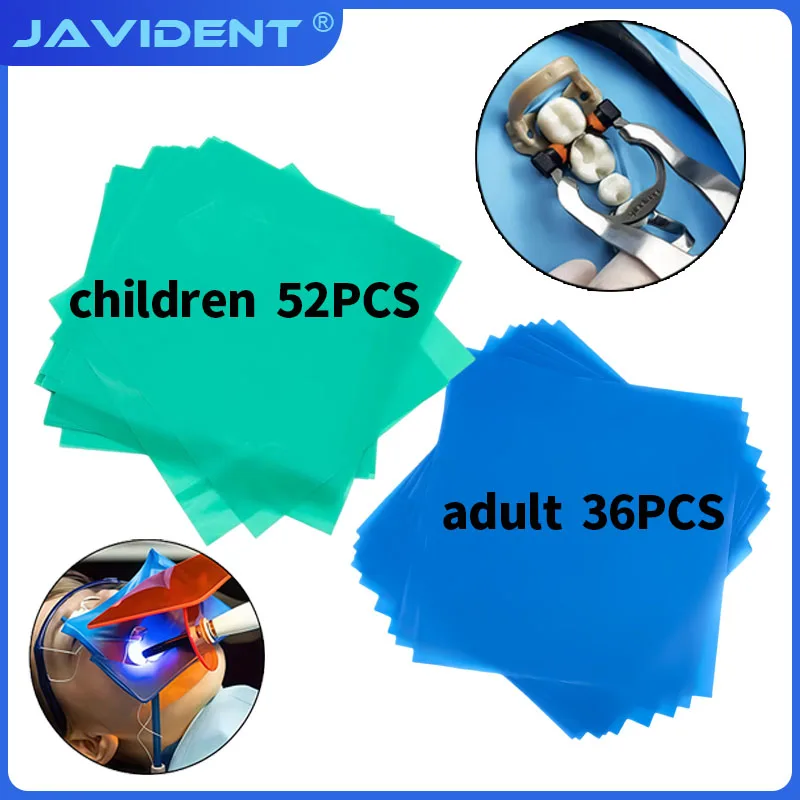Dental Rubber Dam Punching Cloth 6x6 5x5 Pure Natural Latex Isolation Membrane Dental Whitening Specialized Oral Material
