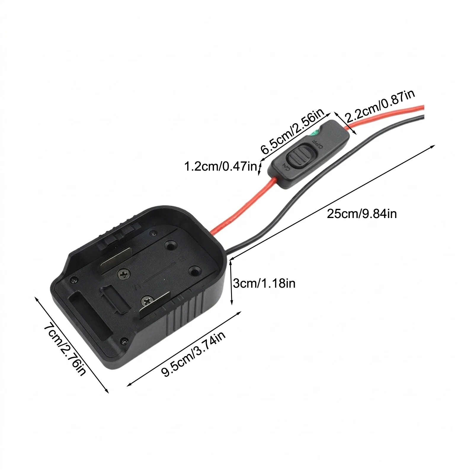 Brand New Battery Adapter Power Connector BL1415 BL1430 BL1815B Black FOR Bosch 18V Li-Ion For Replacement Brand