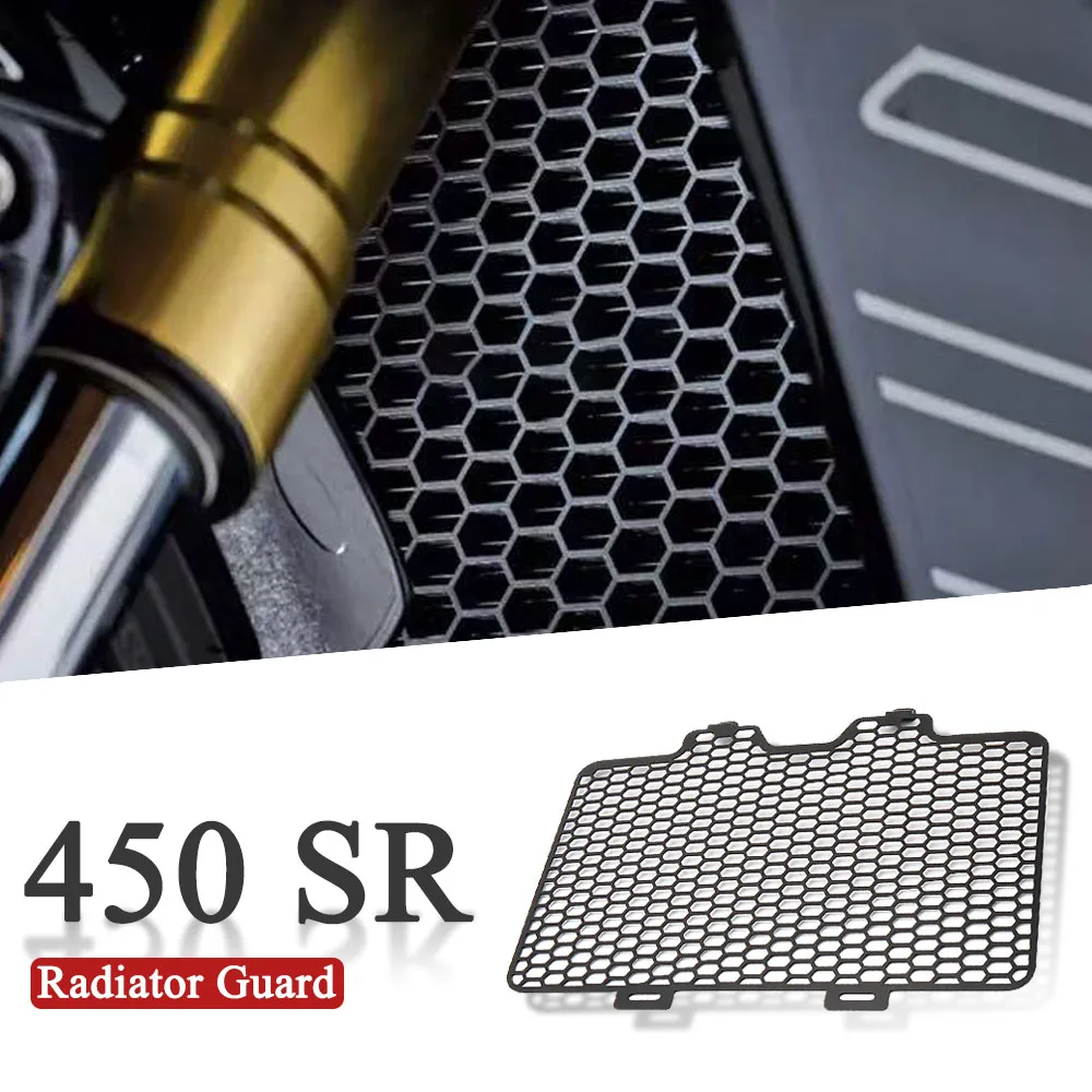 

New FOR CFMOTO CF MOTO 450SR 450sr 450 SR 2022 2023 2024 Radiator Guard Grille Grill Cover Motorcycle Accessories