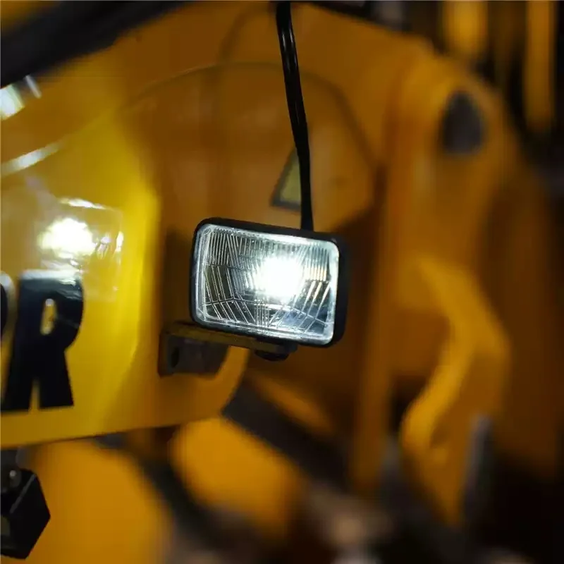 2 PCS RC Toy Excavator Arm Spotlights Model Vehicle Light For Model Car Bulldozer Wheel Loader Tractor RC Lighting DIY Parts