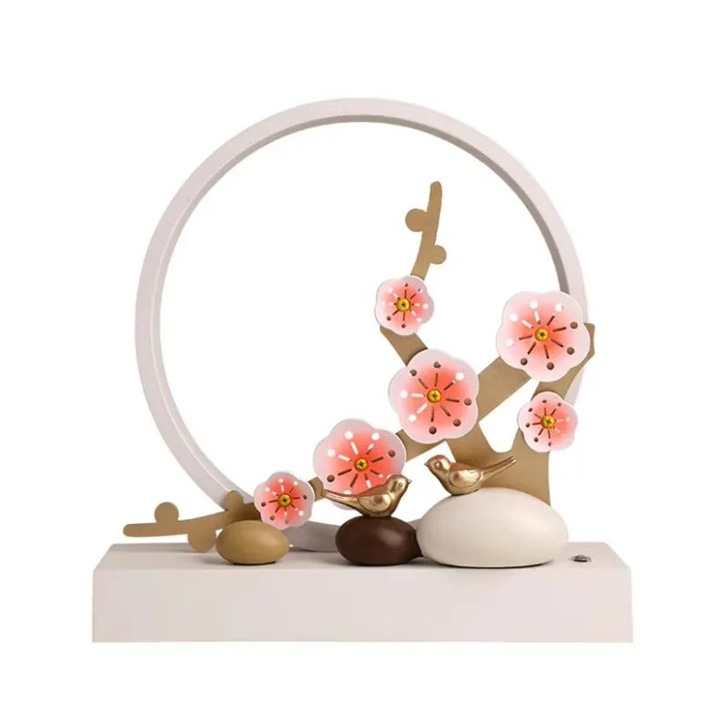 

New Chinese ornaments, silhouette lights, home bedroom cabinets, warm decorative gifts