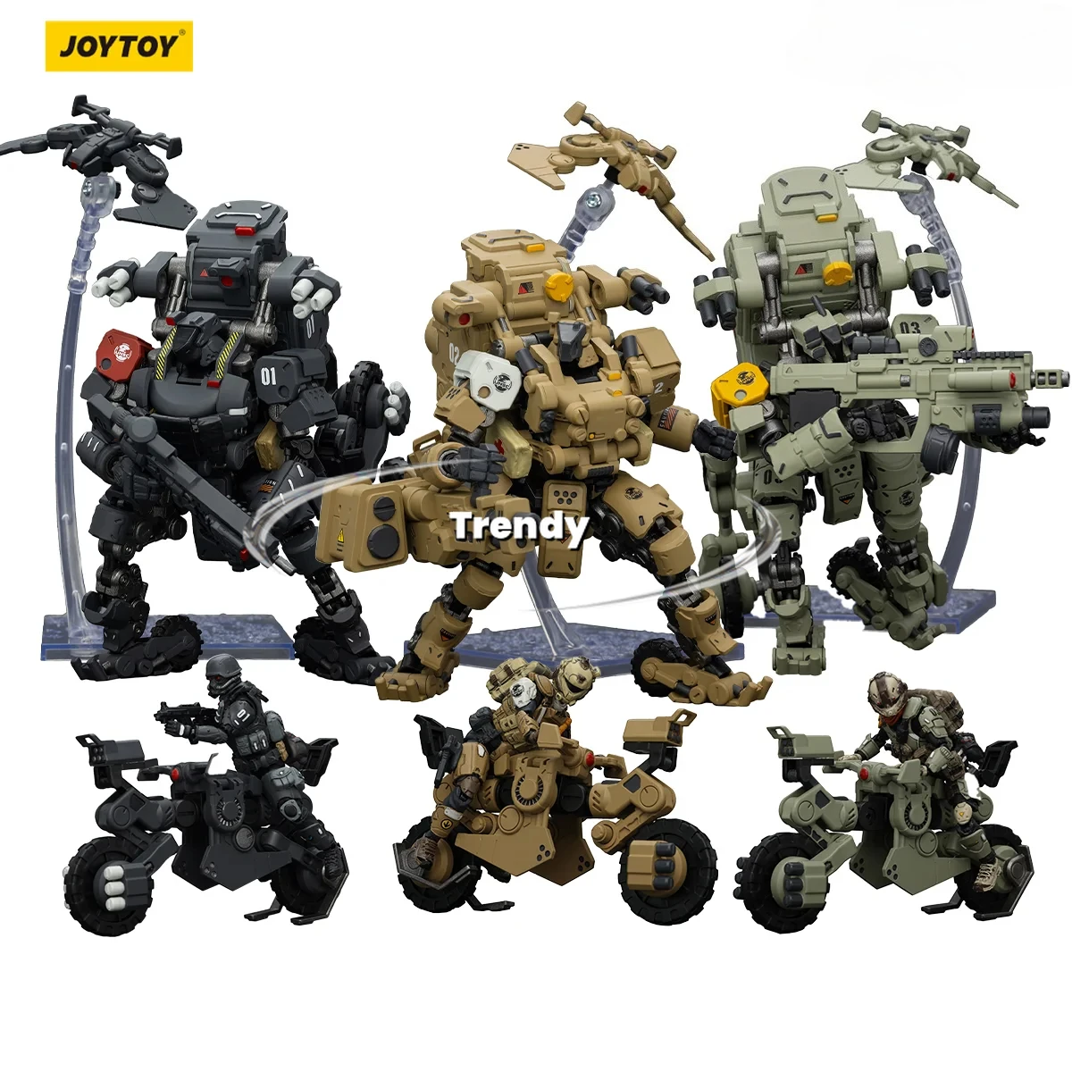 

[Точные товары]JOYTOY Battle for The Stars 1/25 Фигурки Fear XS-01 & Fear XS-02 & Fear XS-03 Коллекционные модели