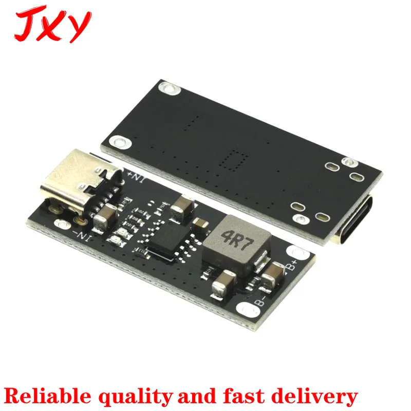 Type-C Input High Current 3A IP2312 Polymer Ternary Lithium Battery Quick Fast Charging Board CC/CV Mode 5V To 4.2V 4.35V module