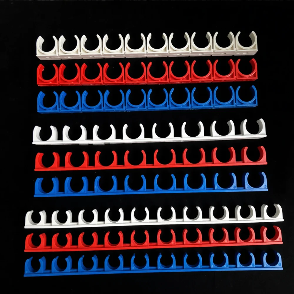 Flexible PVC Pipe Fastener Conduit Modular Manager For Electrical Wiring Projects Professional Wall Mount Fixing Support Tool