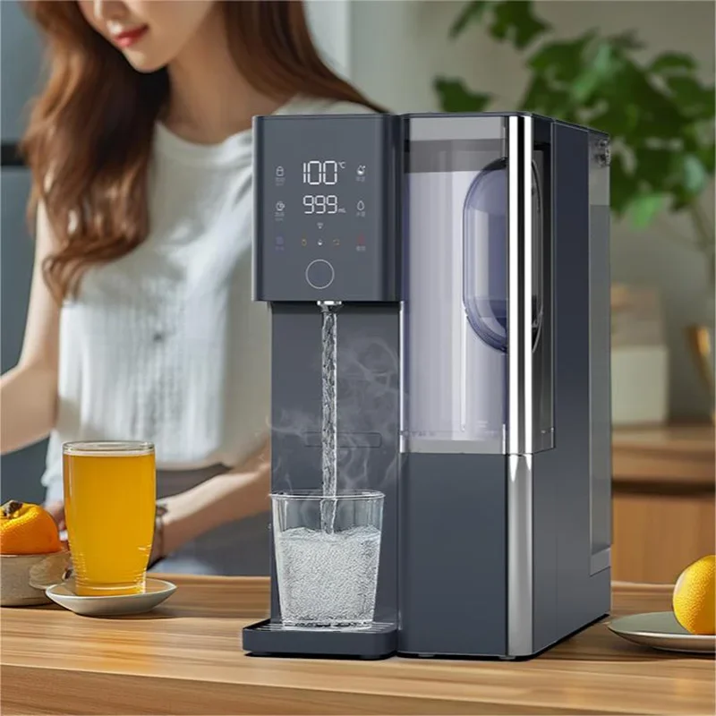 Countertop Reverse Osmosis Water Purifier, 5-Stage RO Filtration System, Low-TDS Water Purifier, 4-Temperature-Setting Drinking