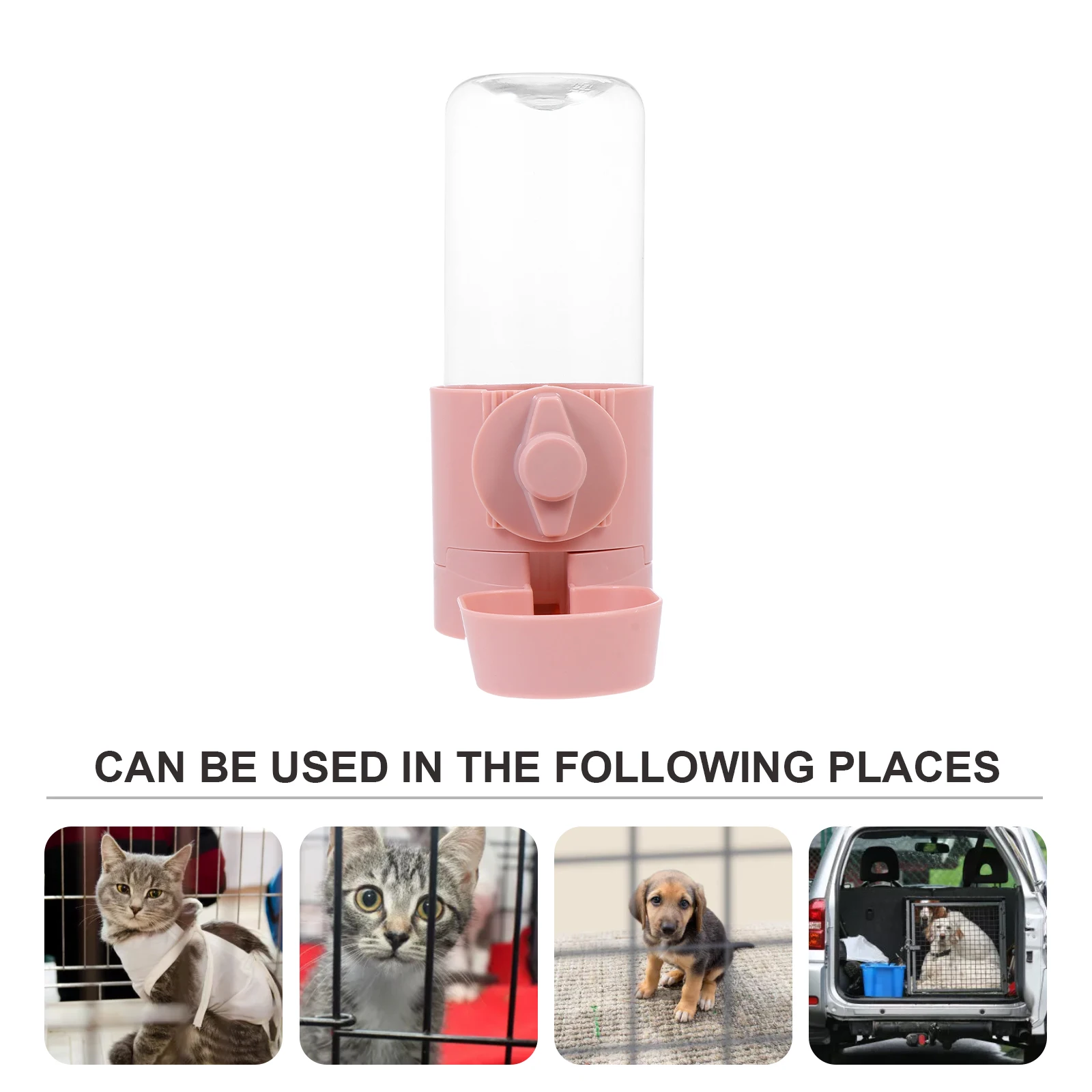 

Hanging Pet Waterer Lightweight Durable Pp Material Large Capacity Clean Drinking Water For Small Medium Dogs Cats Rabbits Pet