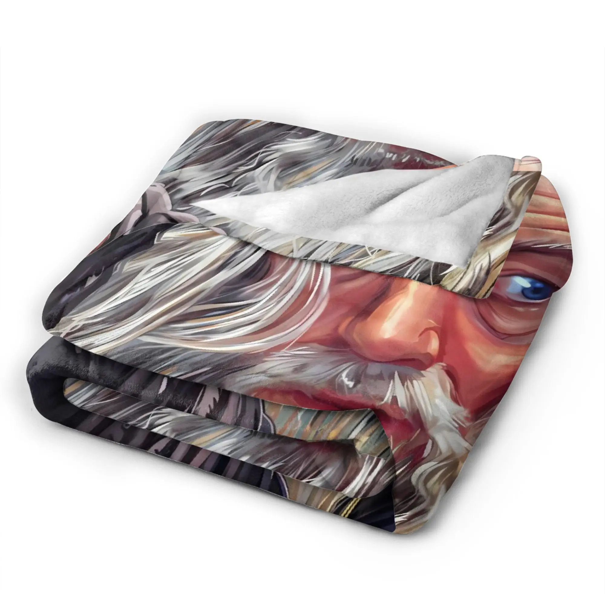 Blanket Quality Warm Soft Throw Blanket Winter Travel Office Couch Bed Funny Game L-Lords Of The R-Rings Bedspread