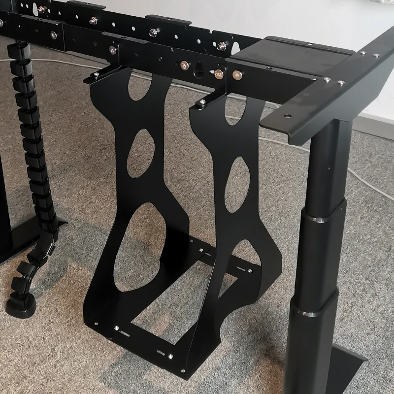 

Lifting table Computer host bracket Chassis base shelf Desktop hanger Suspended metal table Under the host rack