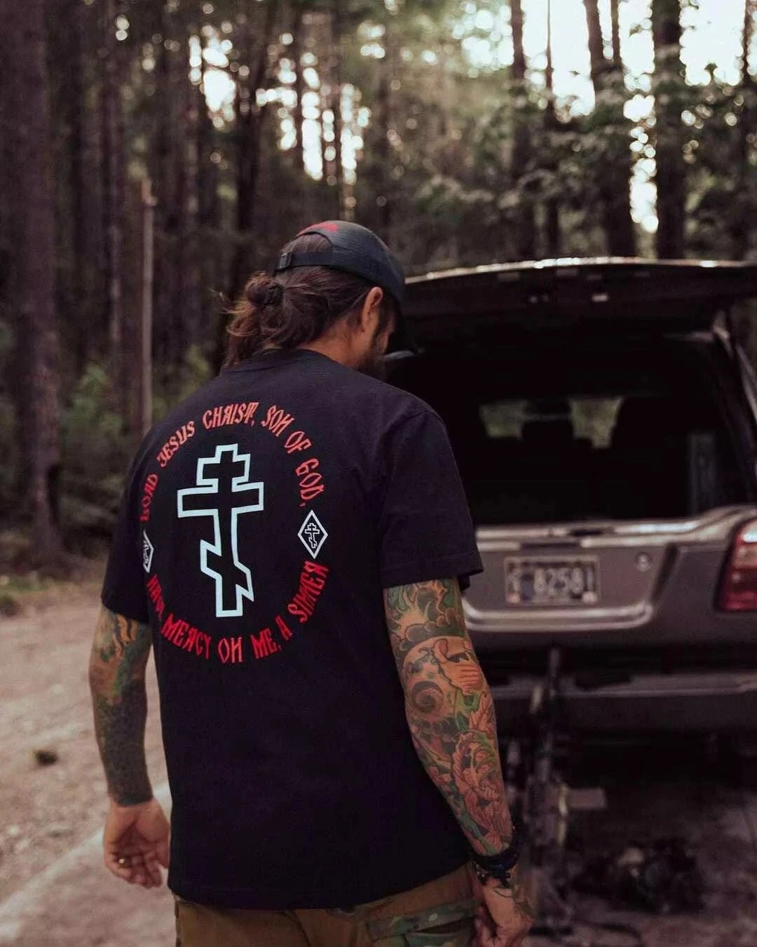 SC IRREGULARS JESUS PRAYER MEDIUM T SHIRT Graphic Printing High-end Luxury Unisex Style Both of Men and Women
