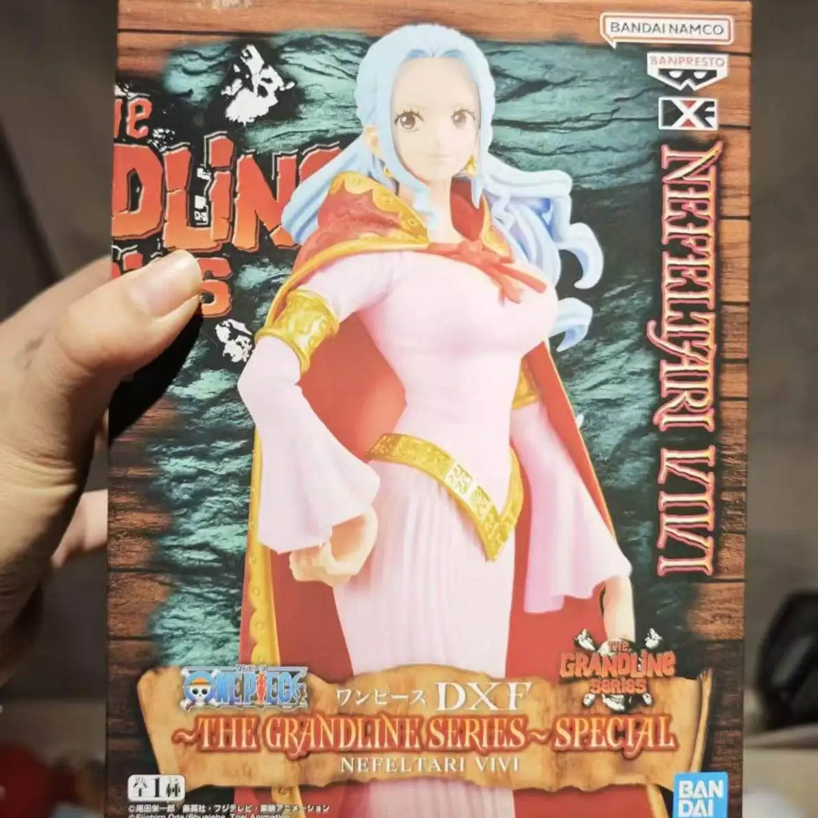 

Оригинальная коллекционная аниме-фигурка One Piece DXF Grandline Special: Принцесса Нефертари Виви для коллекции отаку и декора рабочего стола