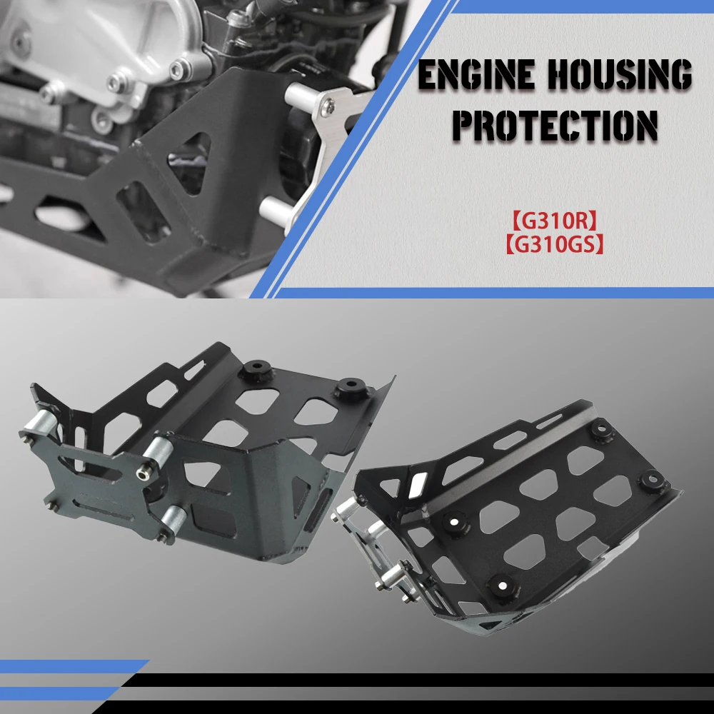 

G 310 GS/R For BMW G310GS G310R GS310 2016 - 2024 Motorcycle Accessories Skid Plate Bash Frame Guard Engine Housing Protection