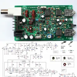 RockMite QRP CW Transcsec HAM Radio Analyste à ondes courtes, version PIC, 8W, Super Anyway