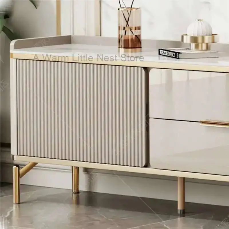 

Glamour Replica Elegant TV Cabinet Minimalist Premium Trendy TV Stand Luxury Nordic Office Japanese Muebles Unique Furniture