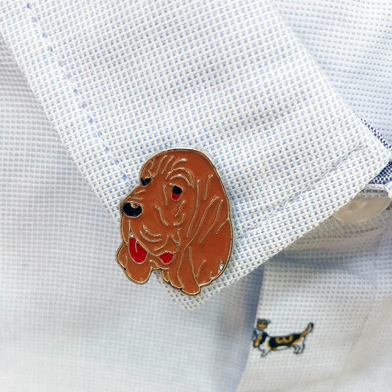 Dog Brooch Pet Puppy Corgi Bichon Poodle Samoyed Bulldog Husky Pug Schnauzer Enamel Pins Multiple Accessories Button Badge