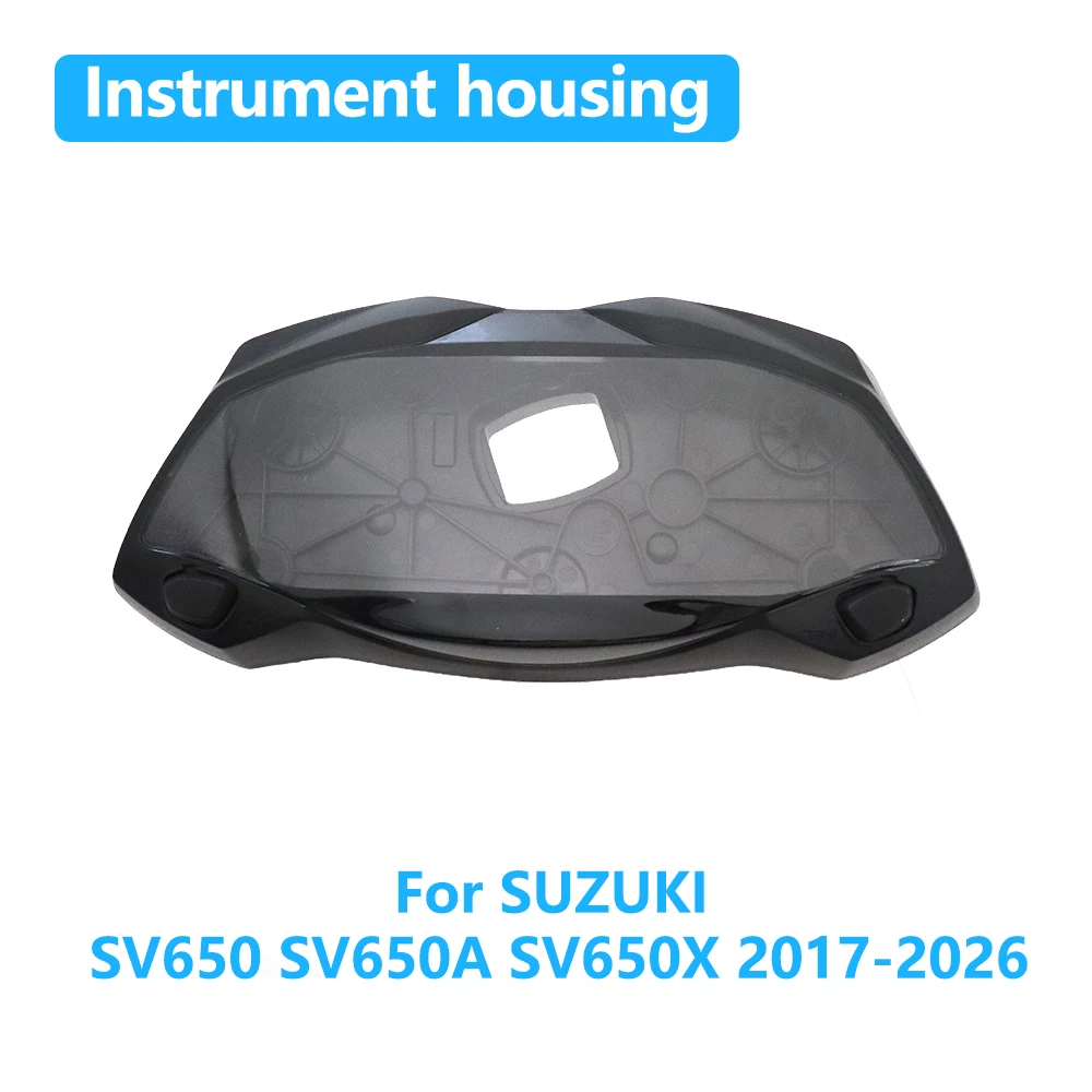 

For SUZUKI SV650 SV650A SV650X 2017-2026 Motorcycle Accessories Speedometer Shell Cover ABS Plastic