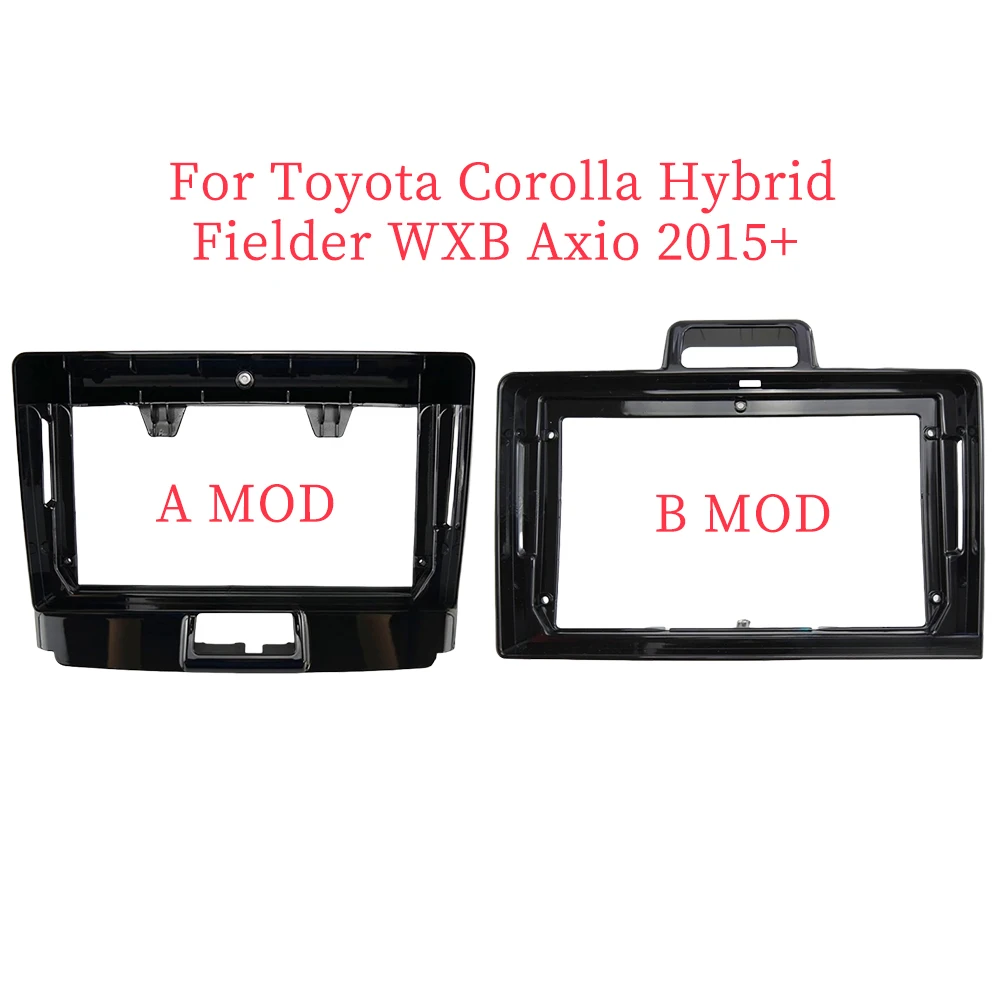 9-дюймовая Автомобильная рамка, адаптер для Android, аксессуары для панели для Toyota Corolla Hybrid Fielder Axio 2015 + 9-дюймовая Автомобильная рамка, адаптер для Android, аксессуары для панели для Toyota Corolla Hybrid Fielder Axio 2015 +