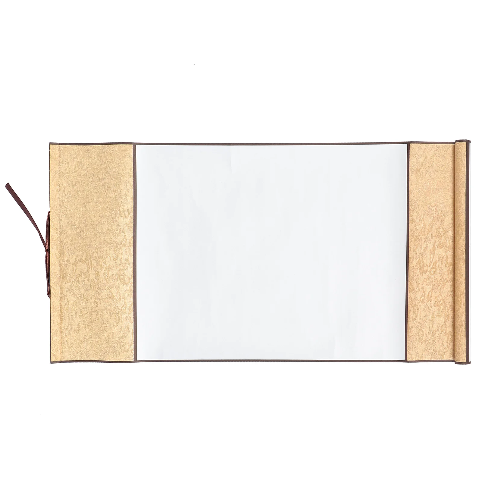 空白の絵巻書道アート用ライスペーパーシルククロス中国絵画用品描画用絵巻書道練習用