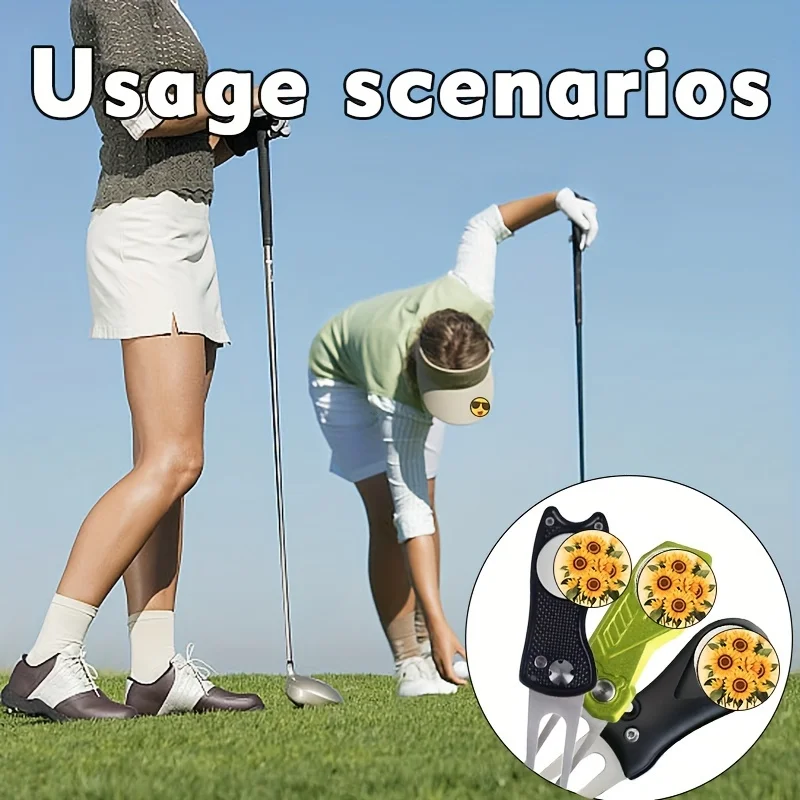 Marqueur Golf Ball Marker, Magnético Hat Clip, Presentes para Homens e Mulheres