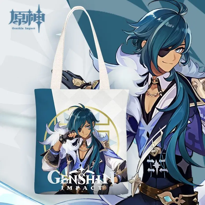 Ice Anime INS Fresh Canvas Women, Simple Shoulder Bag For Students, 2023 Spring Summer New Ani