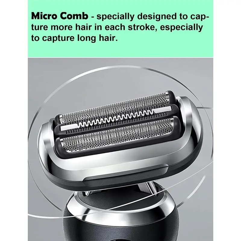 B89B-73S استبدال رئيس لماكينة الحلاقة الكهربائية براون S5 الرطب والجاف استبدال احباط والقاطع 5190Cc 5090 5020