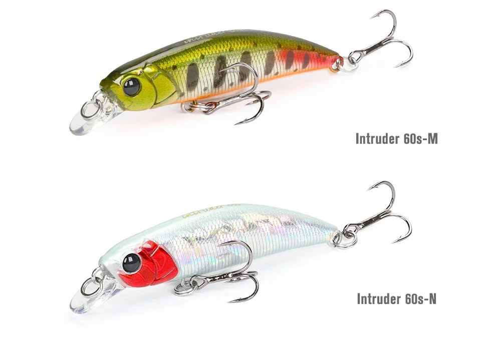 TSURINOYA 60S Sinking Minnow Angelköder Neues Modell INTRUDER 60mm 6,5g Künstliche Harte Köder Forelle Hecht Bass Jerkbait Wobbler – Detail 20