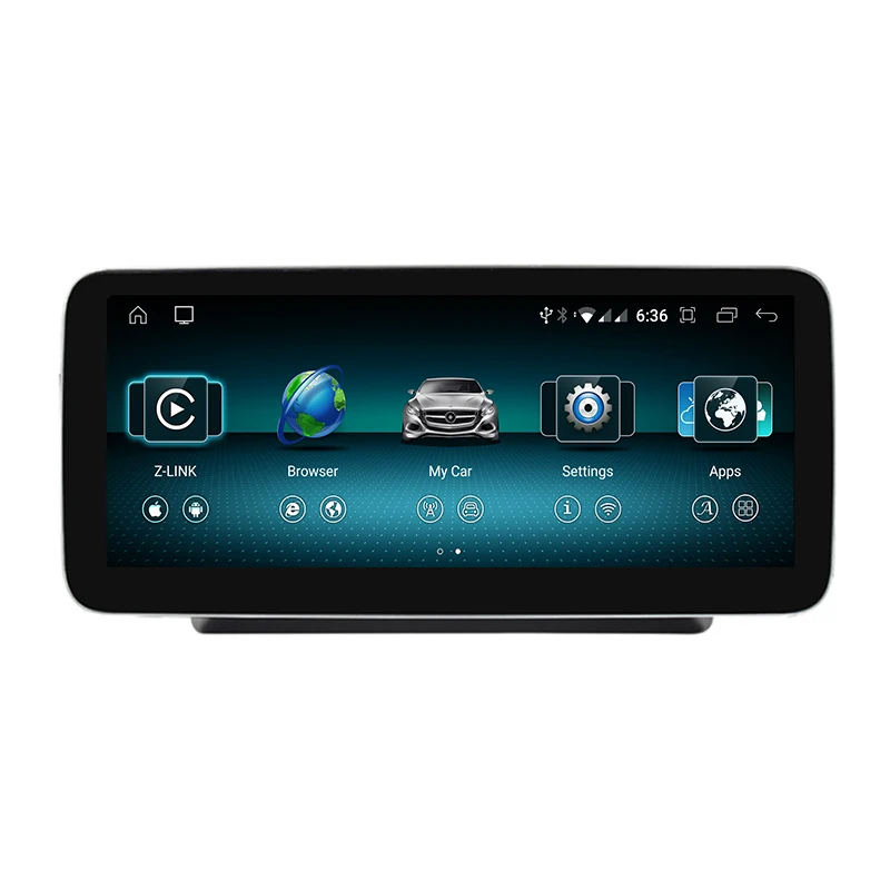 Snapdragon 12.5 Inch 8G+64G Android 12 GPS Navi Car Multimedia Player For Mercedes Benz C W204 W205 GLC-X25 V Class Radio Stereo