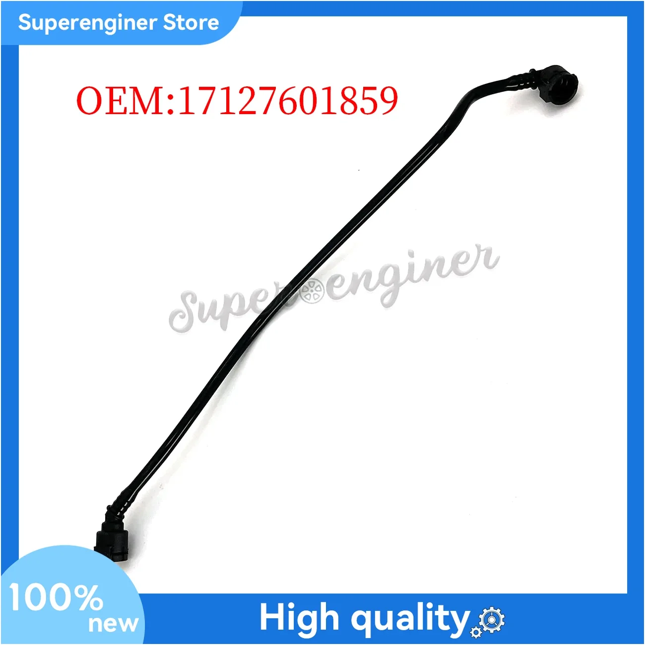 17127601859 Engine Coolant Hose for BMW F25 X3 2011-2017 F26 X4 2015-2017