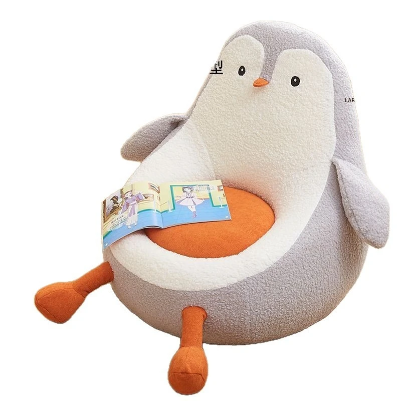 Lazy sofa avocado, creative cartoon cute sofa, penguin household small sofa, comfortable seat in the living room