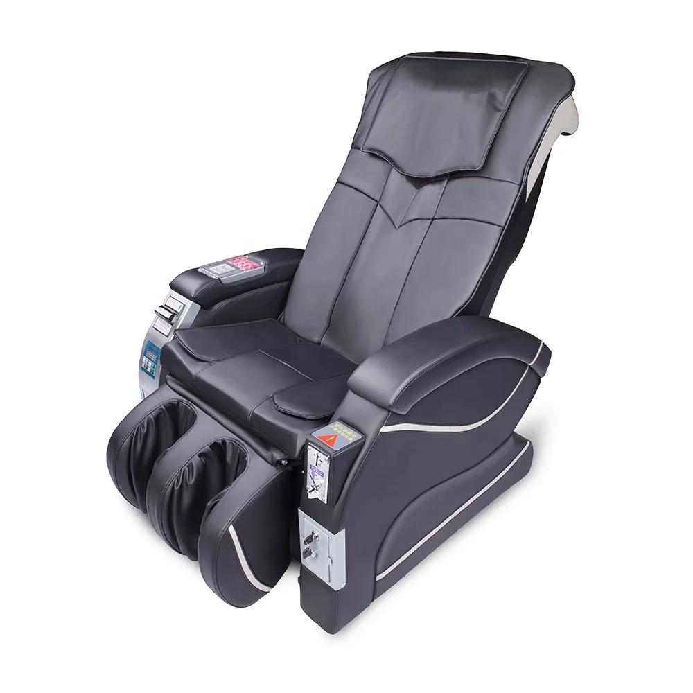 

Public Commercial Bank Notes Coins Credit Card Operated Vending Massage Chair