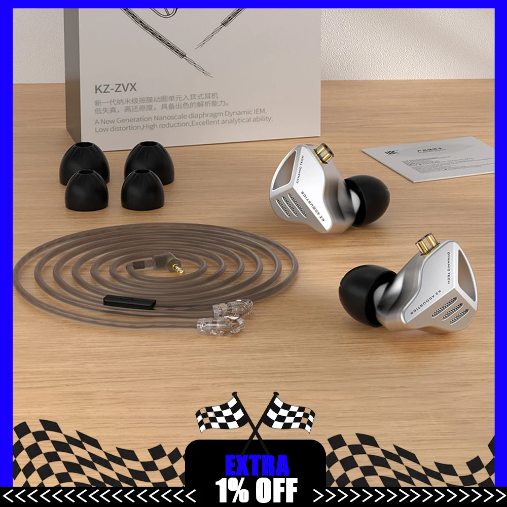 Kz Zvx Earphones Dy… - image