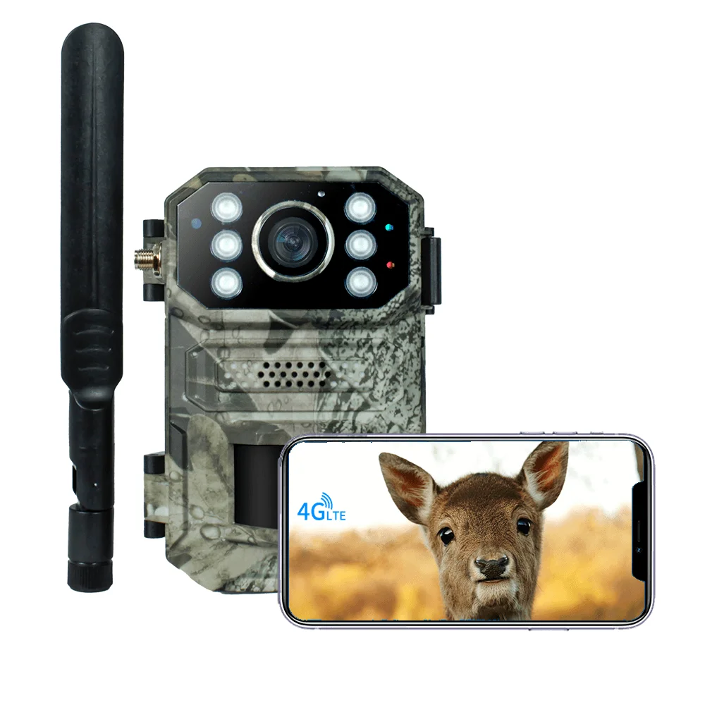 Hot Sale Outdoor Thermal Night Vision Cloud Wireless Trail Camera GPS 4G Hunting Camera Cloud storage Mini Camera