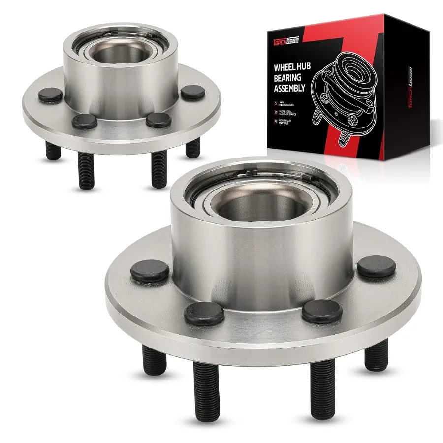 

Pair 515032 Front Wheel Hub Bearing Assembly Compatible with 1997-2004 Dodge Dakota and 1999-2003 Dodge Durango for RWD 6-Lug A