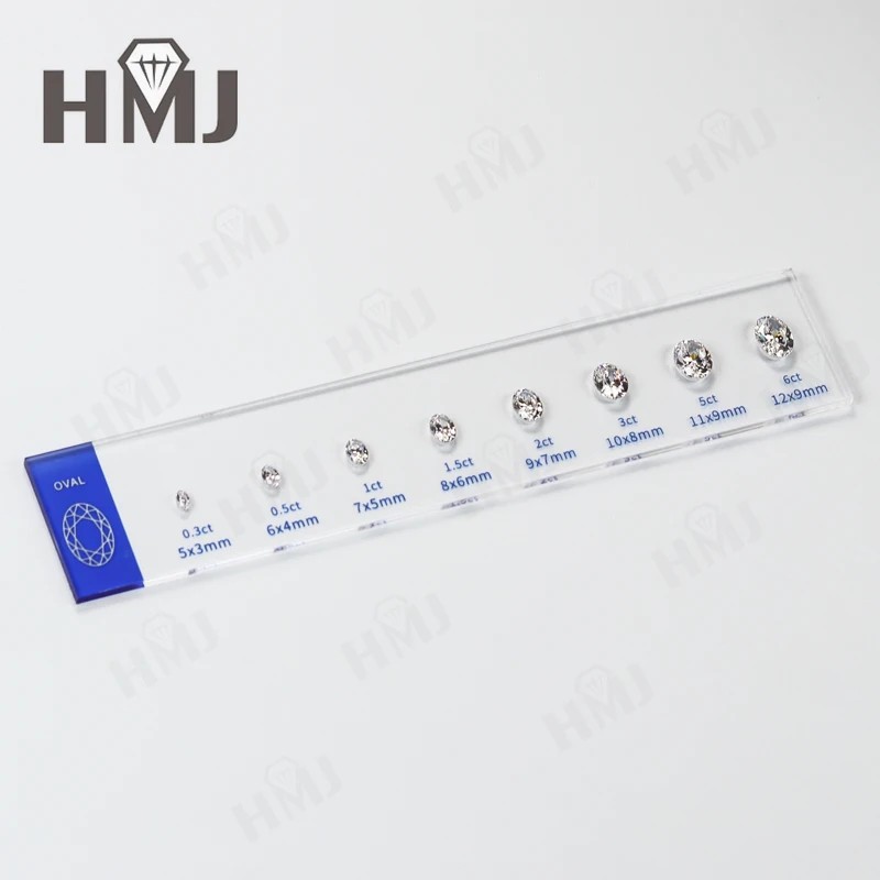 Jewelry Setting Gemstones Size Diamond Carat Ring Sizer Tester Guideline Tools Comparison Jewerly Dealer Tools Set Top Quality