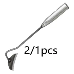 Hand Hoe 11'' Digging Labor Saving with Handle Metal Lightweight Garden Weeder Tool for Garden Backyard Yard Bonsai Planting