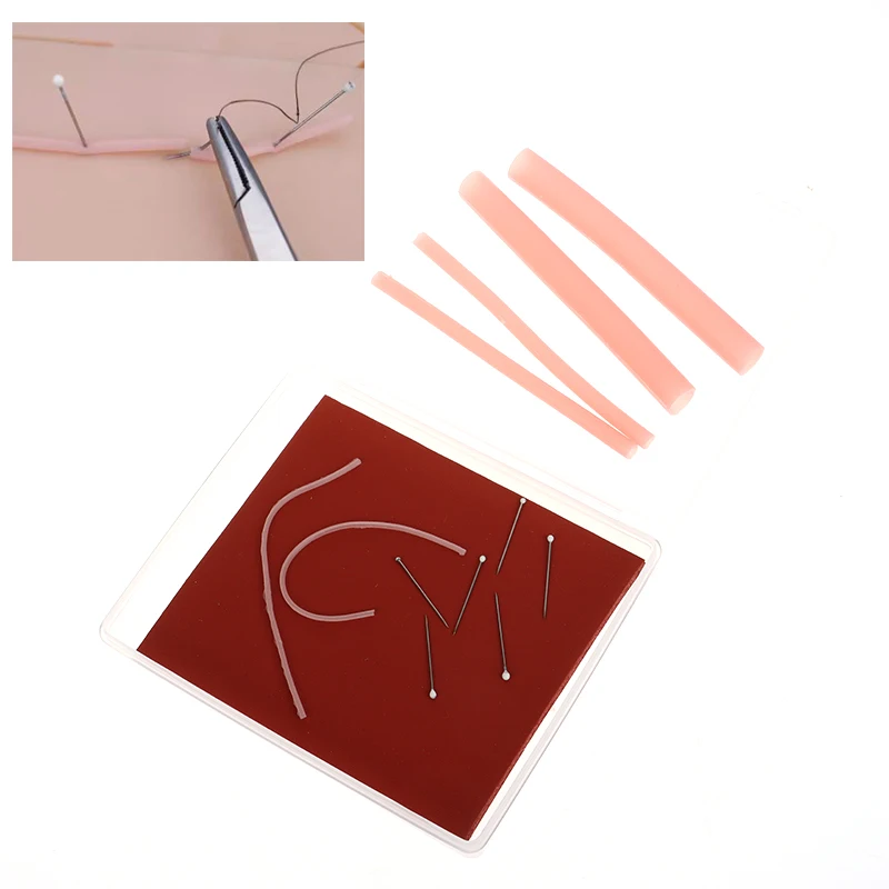 

2 Pcs 1.5/2.5/3.5/5mm Simulate Human Blood Vessels Microsurgical Vascular Anastomosis Bypass Surgery Suture Training