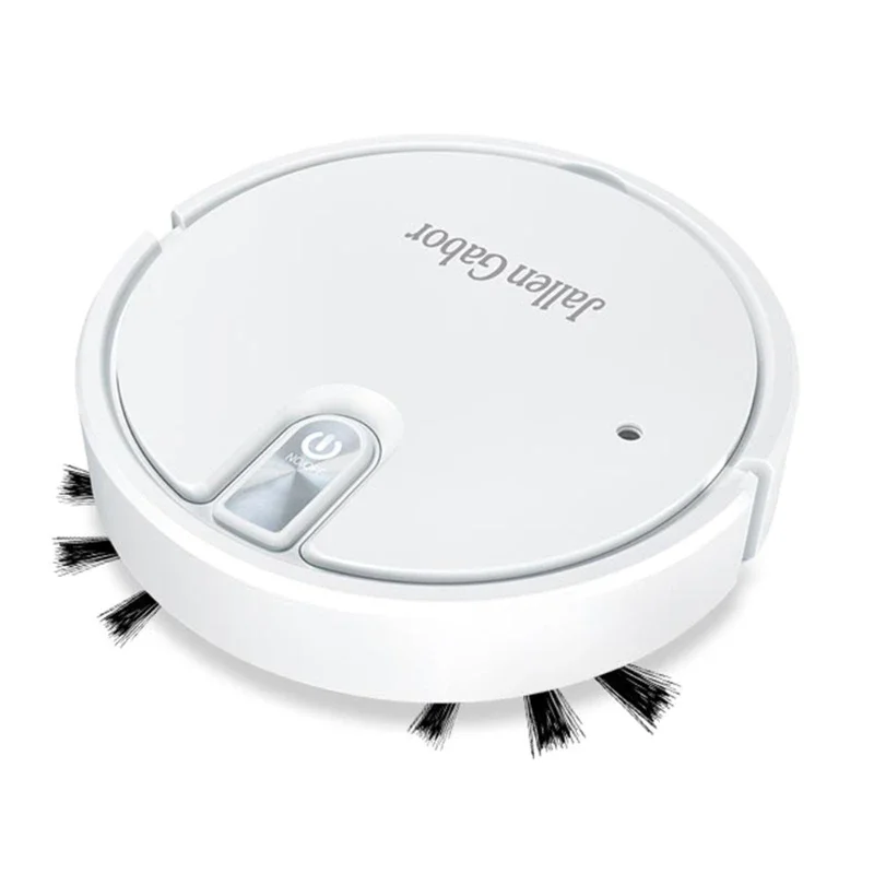 Wireless Robot Vacuum Cleaner with LED Lights - Quiet & Multi-function