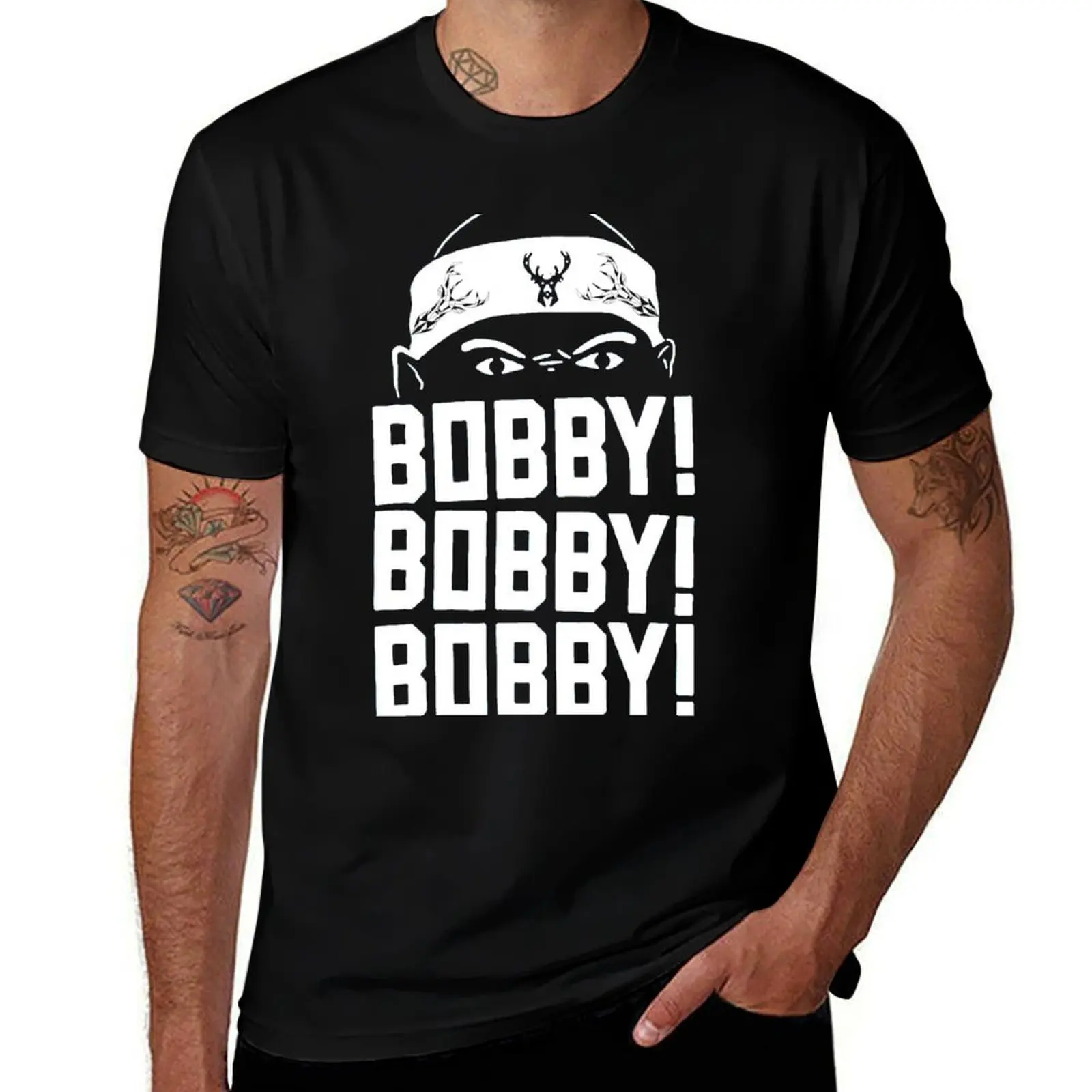 

Bobby! Portis Bobby! Bobby! For Fans Men Women Kids Daughter T-Shirt man t shirts cotton T-Shirt