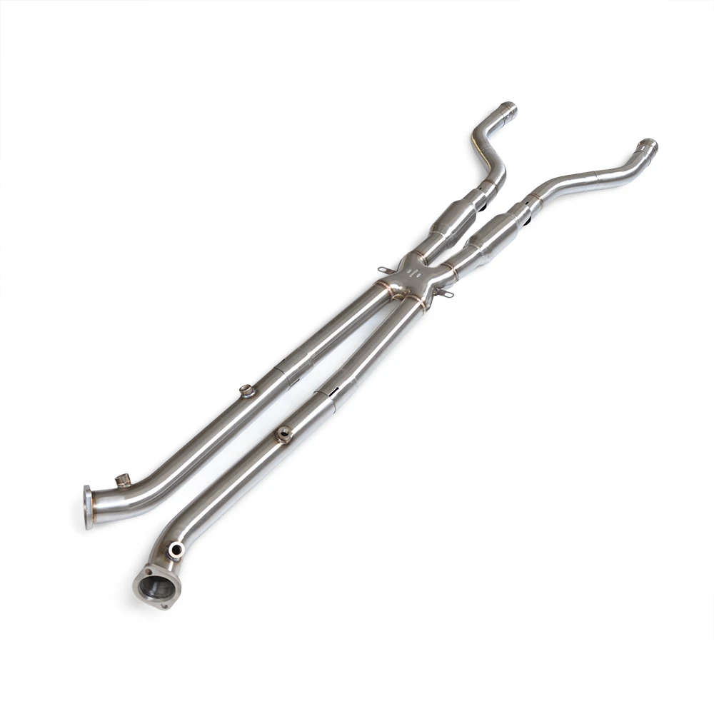 Suitable for BMW M3 E90/E92/E93 4.0L 2007-2013  stainless steel car exhaust pipe with resonator tube