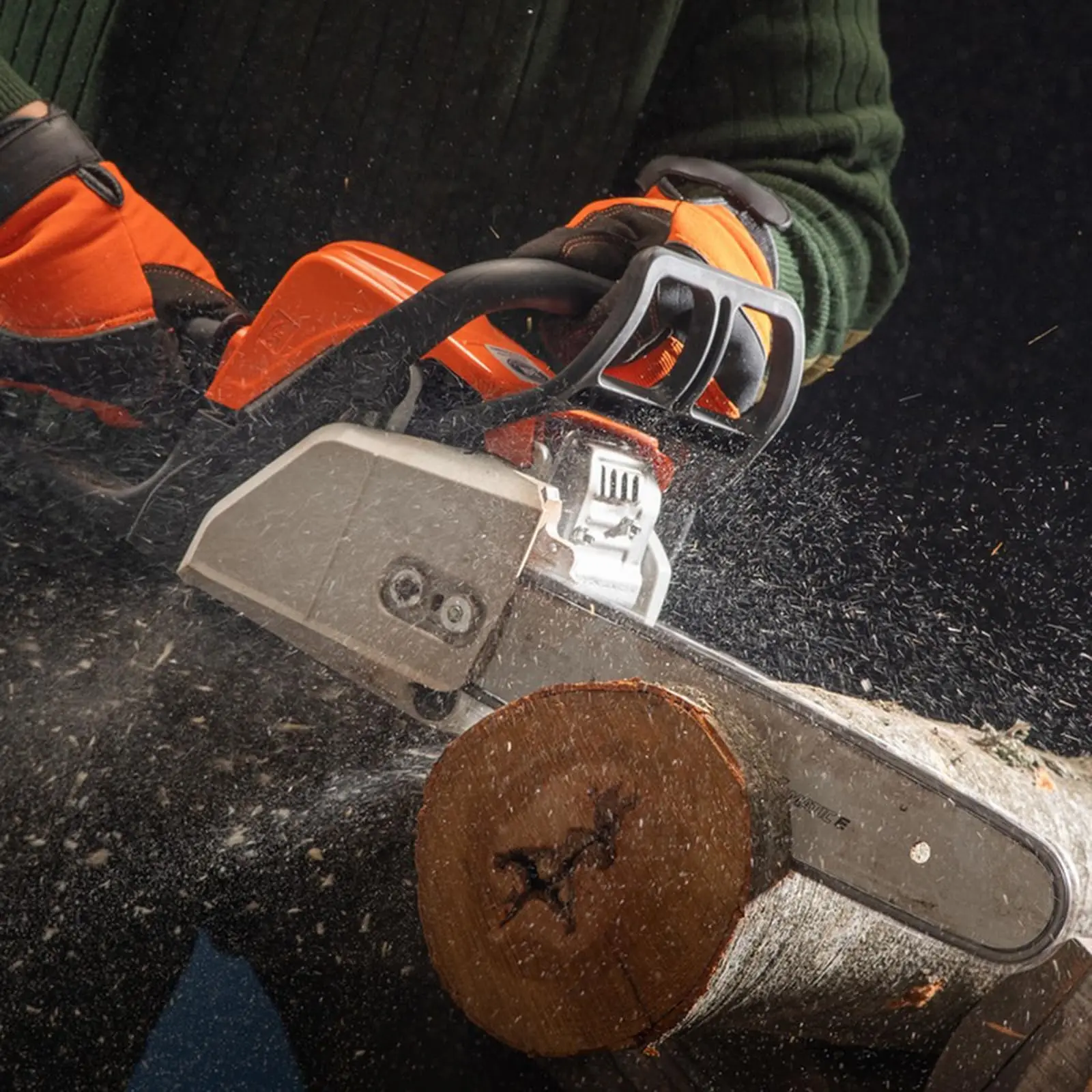 10 Zoll Kettensägekette 3/8"LP Teilung 0,043" Stärke 40 Antriebsglieder Passend für Worx WG322 LCS1020, EGO PSA1000 Milwaukee M18 Stangensäge – Detail 6