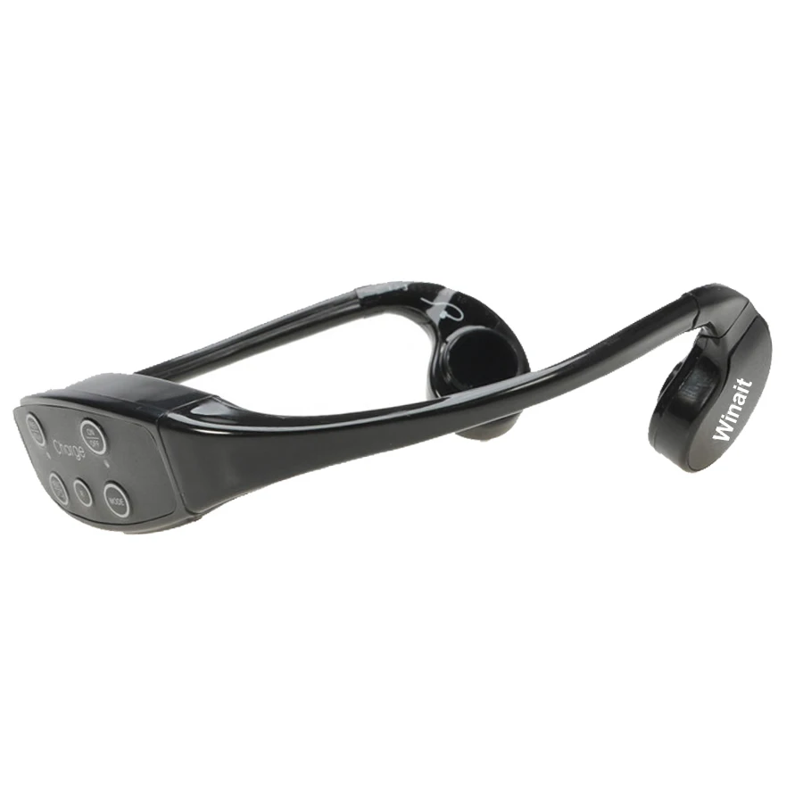 New IP68 Waterproof Mp3 Sports Bone Conduction Headset with Built-in 8GB Capacity For Swimming or Diving