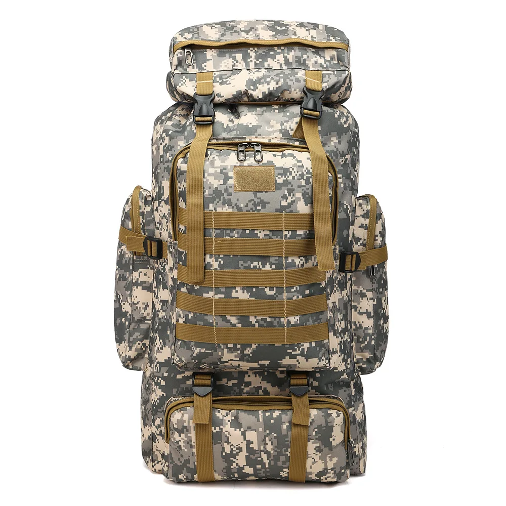 Mochila táctica MOLLE impermeable camo senderismo - imagen 5