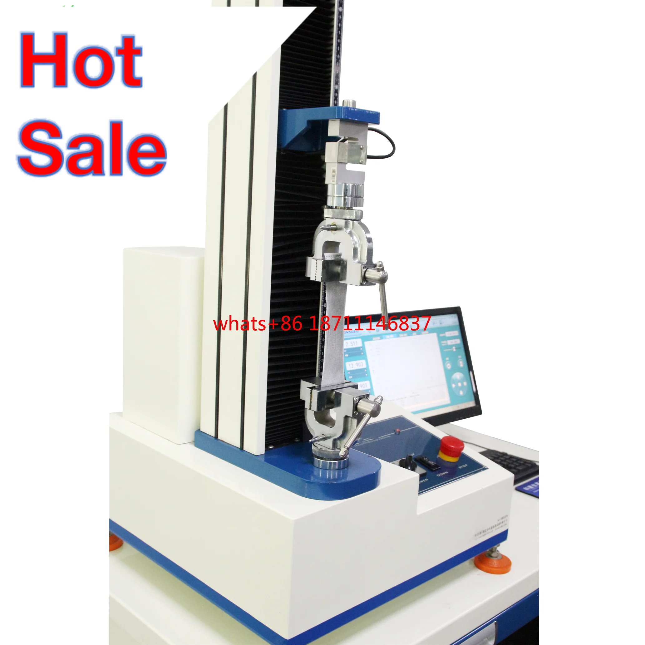 Experimental Tensile Testing Machine Single Column Universal Material Tensile Testing Machine 500kg