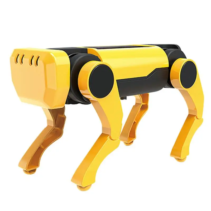 Mechanical Robot Toy Electric Solar Robot Dog Children's Toy Smooth and Round Interactive Toy Gifts for Birthday Christmas