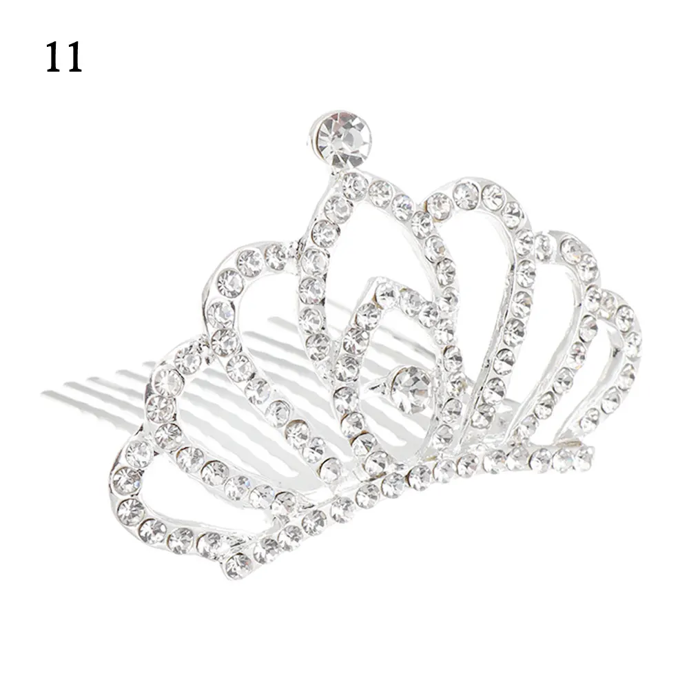 

Подарок на день рождения, детский головной убор с хрустальным кроликом, расческа с короной, заколка для волос