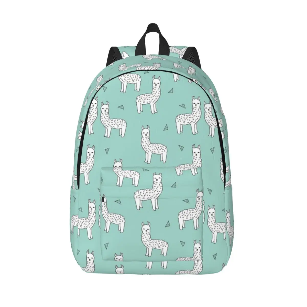 

Llama Alpaca Animal Student Backpack School Bag Hiking Travel Daypack for Boys Girls Bookbag Shoulder Bags
