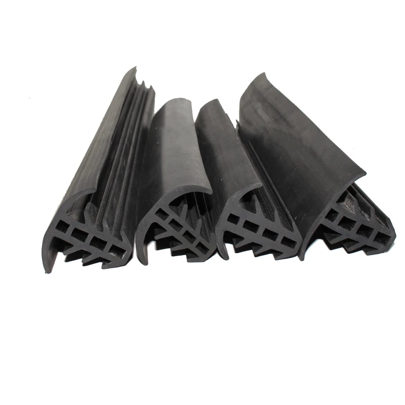 Custom Solar Sealing Strip Rubber T for Photovoltaic Bracket Metal Cable Trench Cover Panel Seals Black White