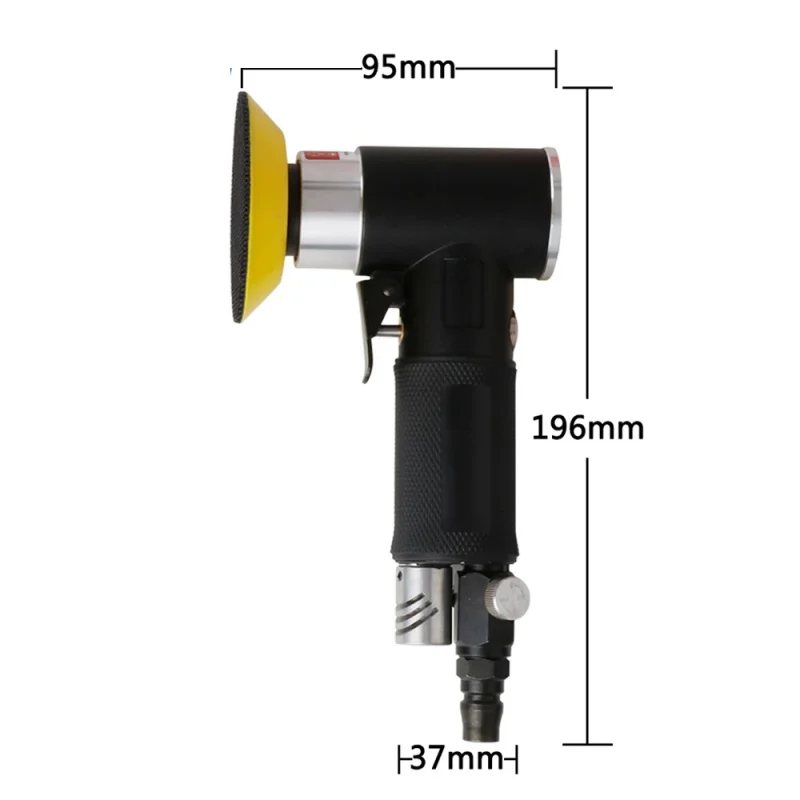 Air Sander Mini Pneumatic Grinding Machine Set  2inch  3inch Buffing Pad Polishing Pad Kit For Car Polisher - view 5